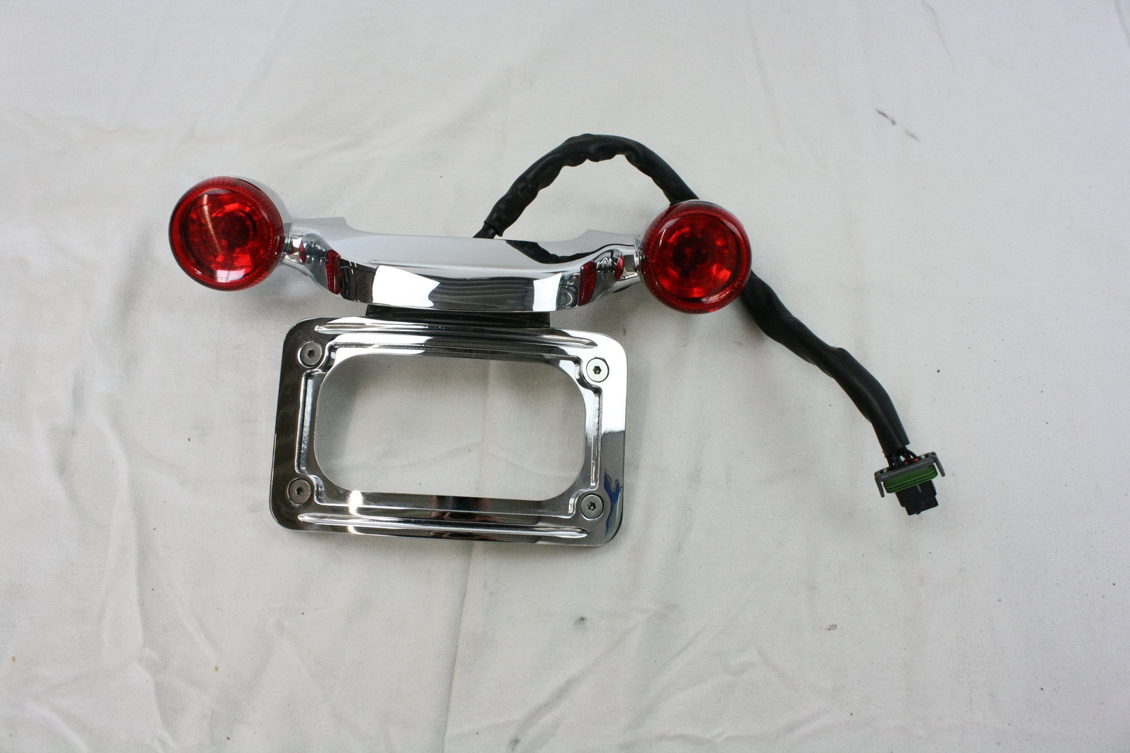 Motorrad-Kennzeichenhalterung Für Harley Touring Modelle 2010-2015 – Schwarzer Aluminiumguss, Ca. 17,8 X 10,2 Cm